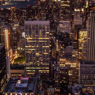 Night city iPhone wallpaper