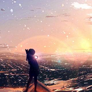 Anime night iPhone wallpaper