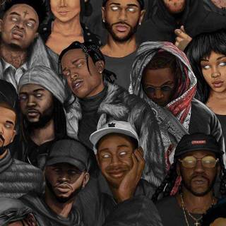 Rapper phone wallpaper