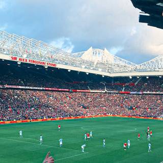 Old Trafford iPhone wallpaper