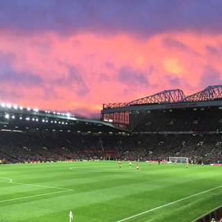 Old Trafford iPhone wallpaper