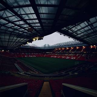 Old Trafford iPhone wallpaper