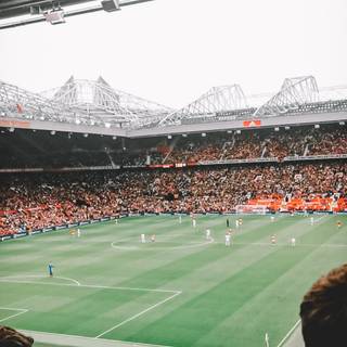 Old Trafford iPhone wallpaper