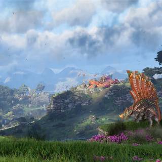 Mythical plants wallpaper