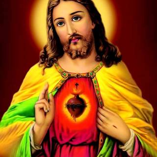 Jesus 4k phone love wallpaper