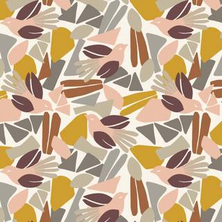 Bird abstract art wallpaper