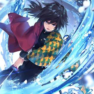 Giyu phone wallpaper