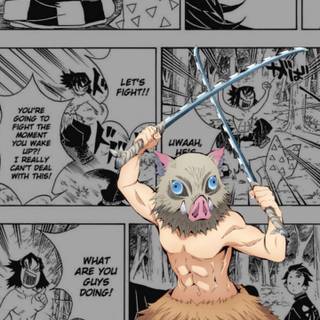 Inosuke iPhone wallpaper