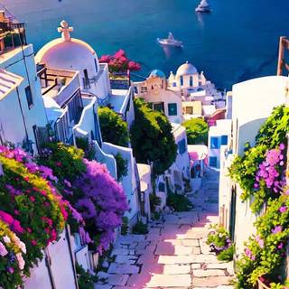 Greece iPhone wallpaper