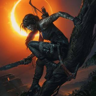 Tomb Raider iPhone wallpaper