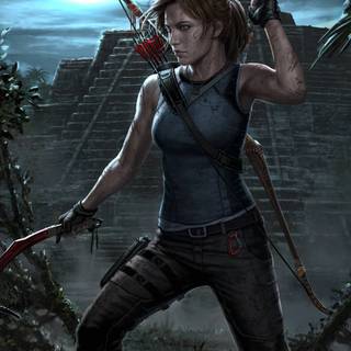 Tomb Raider phone wallpaper