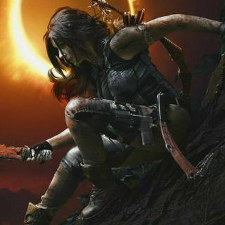 Tomb Raider phone wallpaper