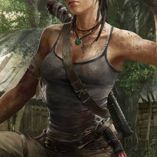 Tomb Raider phone wallpaper