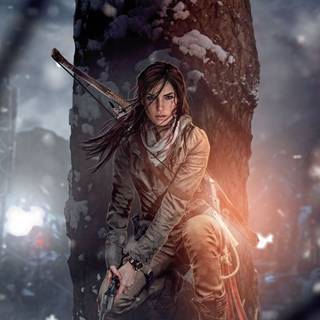 Tomb Raider phone wallpaper
