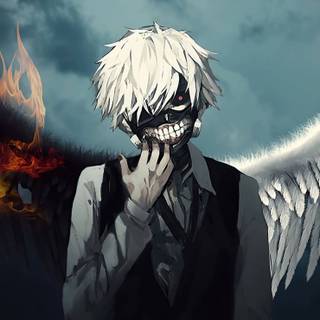 Ken Kaneki iPhone wallpaper