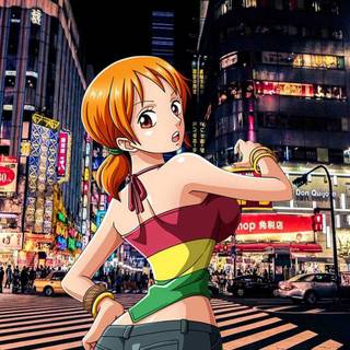 Nami iPhone wallpaper