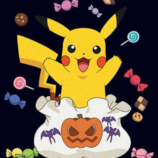 Pokémon phone Halloween wallpaper