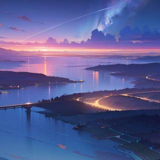 Anime 4k scenary wallpaper