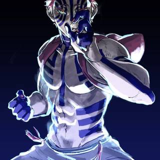 Akaza iPhone 4k wallpaper