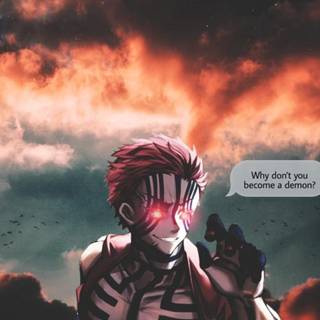 Akaza iPhone 4k wallpaper