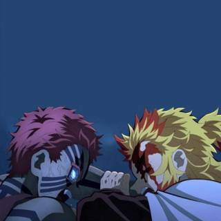 Akaza iPhone 4k wallpaper