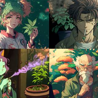 Marihuana anime wallpaper