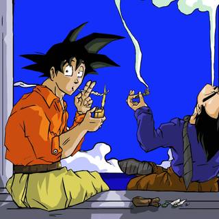 Marihuana anime wallpaper