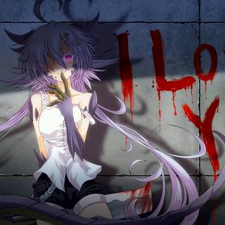 Anime Yandere PC wallpaper