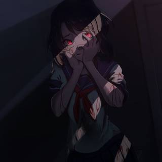 Anime Yandere PC wallpaper
