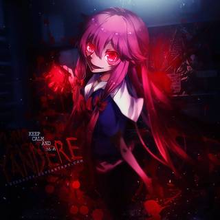 Anime Yandere PC wallpaper