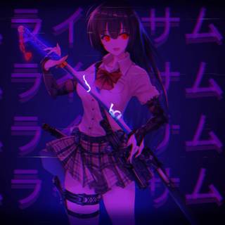 Anime Yandere PC wallpaper