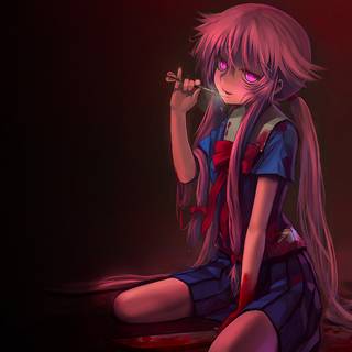 Anime Yandere PC wallpaper