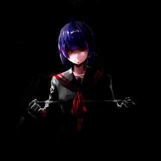 Anime Yandere PC wallpaper