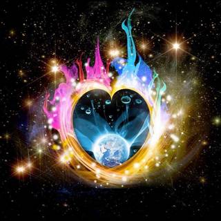 Twin flames wallpaper