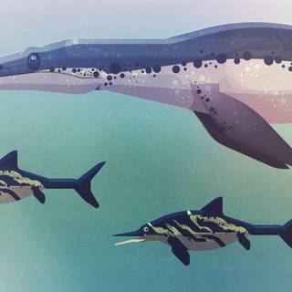 Cute dinosaur 4k wallpaper