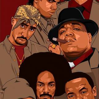 Rappers phone wallpaper