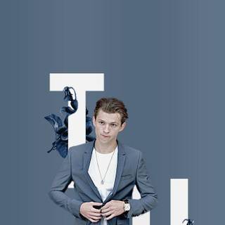 Tom Holland phone wallpaper