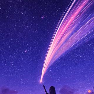 Anime night phone wallpaper