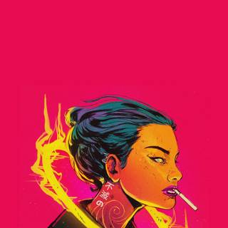 Illustration phone wallpaper