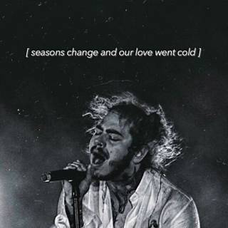 Post Malone phone wallpaper