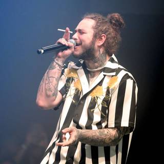 Post Malone concert wallpaper