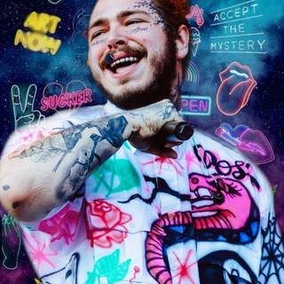 Post Malone phone wallpaper