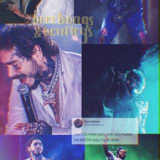 Post Malone phone wallpaper
