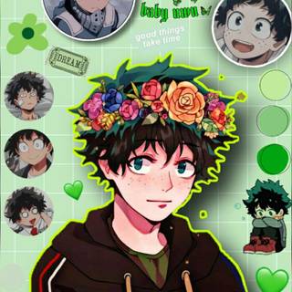 Izuku Midoriya phone wallpaper