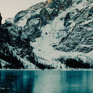 iPhone X 4k winter wallpaper