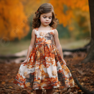 Autumn dress wallpaper