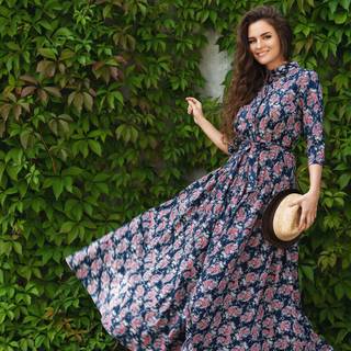 Autumn dress wallpaper