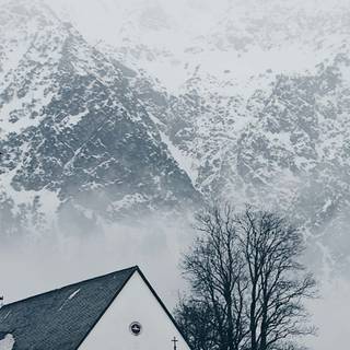iPhone X 4k winter wallpaper