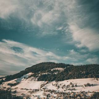 iPhone X 4k winter wallpaper
