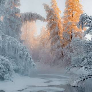 Winter 3840x1600 wallpaper